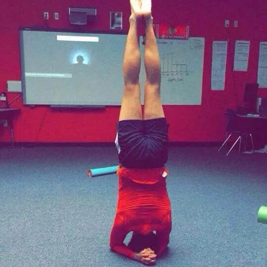 Inversion demonstration at an afterschool program
